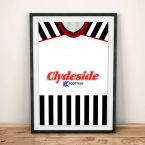 St Mirren 1987 Football Shirt Art Print