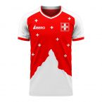 Switzerland 2020-2021 Home Concept Football Kit (Libero)