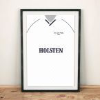 Tottenham 1987 Football Shirt Art Print