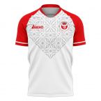 Tunisia 2025-2026 Home Concept Football Kit (Libero) - Adult Long Sleeve
