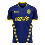 Hellas Verona 2025-2026 Home Concept Football Kit (Libero) - Kids (Long Sleeve)