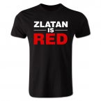 Zlatan Ibrahimovic Zlatan is Red T-shirt (black) - Kids