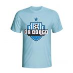 Dr Congo Country Logo T-shirt (sky Blue) - Kids