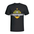 Cameroon Country Logo T-shirt (black) - Kids