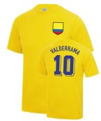 Carlos Valderrama Colombia World Cup Football T Shirt