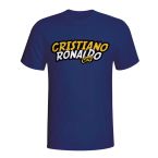 Cristiano Ronaldo Comic Book T-shirt (navy) - Kids