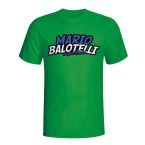 Mario Balotelli Comic Book T-shirt (green) - Kids