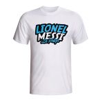 Lionel Messi Comic Book T-shirt (white) - Kids