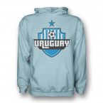 Uruguay Country Logo Hoody (sky Blue) - Kids