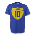 James Rodriguez Colombia Crest Tee (blue) - Kids