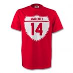 Theo Walcott Arsenal Crest Tee (red) - Kids