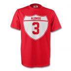 Xabi Alonso Bayern Munich Crest Tee (red) - Kids