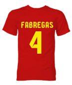 Barcelona Cesc Fabregas Hero T-Shirt (Red)