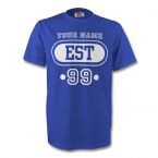 Estonia Est T-shirt (blue) Your Name