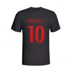 Keisuke Honda Ac Milan Hero T-shirt (black) - Kids