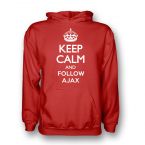 Keep Calm And Follow Ajax Hoody (red) - Kids