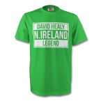 David Healy Northern Ireland Legend Tee (green) - Kids