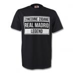 Zinedine Zidane Real Madrid Legend Tee (black) - Kids