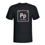 Paul Pogba Juventus Periodic Table T-shirt (black)
