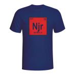 Neymar Barcelona Periodic Table T-shirt (navy)