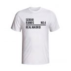 Sergio Ramos Real Madrid Squad T-shirt (white) - Kids