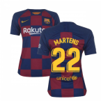 2019-2020 Barcelona Home Nike Ladies Shirt (Martens 22)