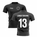 2023-2024 New Zealand Home Concept Rugby Shirt (Lienert Brown 13)