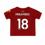 2019-2020 Liverpool Home Little Boys Mini Kit (Minamino 18)