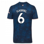 2020-2021 Arsenal Adidas Third Football Shirt (Gabriel 6)