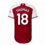 2020-2021 Arsenal Adidas Womens Home Shirt (THOMAS 18)