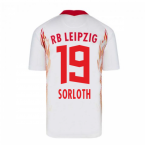 2020-2021 Red Bull Leipzig Home Nike Football Shirt (SORLOTH 19)