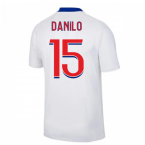 2020-2021 PSG Away Nike Football Shirt (DANILO 15)