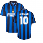 1996 Inter Milan Home Shirt (ADRIANO 10)