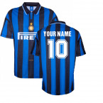 1996 Inter Milan Home Shirt (Your Name)