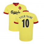 1997-1998 Liverpool Away Retro Shirt (Your Name)