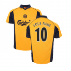 2000-2001 Liverpool Away Retro Shirt (Your Name)