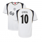 2001-2002 Liverpool Away Retro Shirt (Owen 10)
