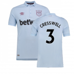 2017-2018 West Ham Third Shirt (Cresswell 3)