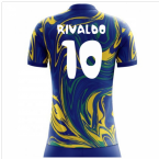 2023-2024 Brazil Away Concept Shirt (Rivaldo 10) - Kids