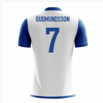 2023-2024 Iceland Airo Concept Away Shirt (Gudmundsson 7) - Kids