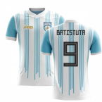 2024-2025 Argentina Home Concept Football Shirt (Batistuta 9) - Kids