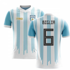 2023-2024 Argentina Home Concept Football Shirt (Biglia 6) - Kids