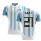 2025-2026 Argentina Home Concept Football Shirt (Dybala 21)