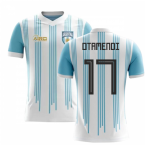 2023-2024 Argentina Home Concept Football Shirt (Otamendi 17)