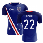 2023-2024 Australia Flag Away Concept Football Shirt (Irvine 22)