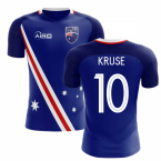 2023-2024 Australia Flag Away Concept Football Shirt (Kruse 10)