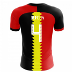 2023-2024 Belgium Flag Concept Football Shirt (Defour 4) - Kids