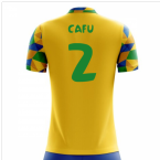 2023-2024 Brazil Home Concept Football Shirt (Cafu 2) - Kids