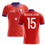 2023-2024 Chile Home Concept Football Shirt (Beausejour 15)