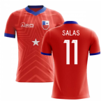 2023-2024 Chile Home Concept Football Shirt (SALAS 11)